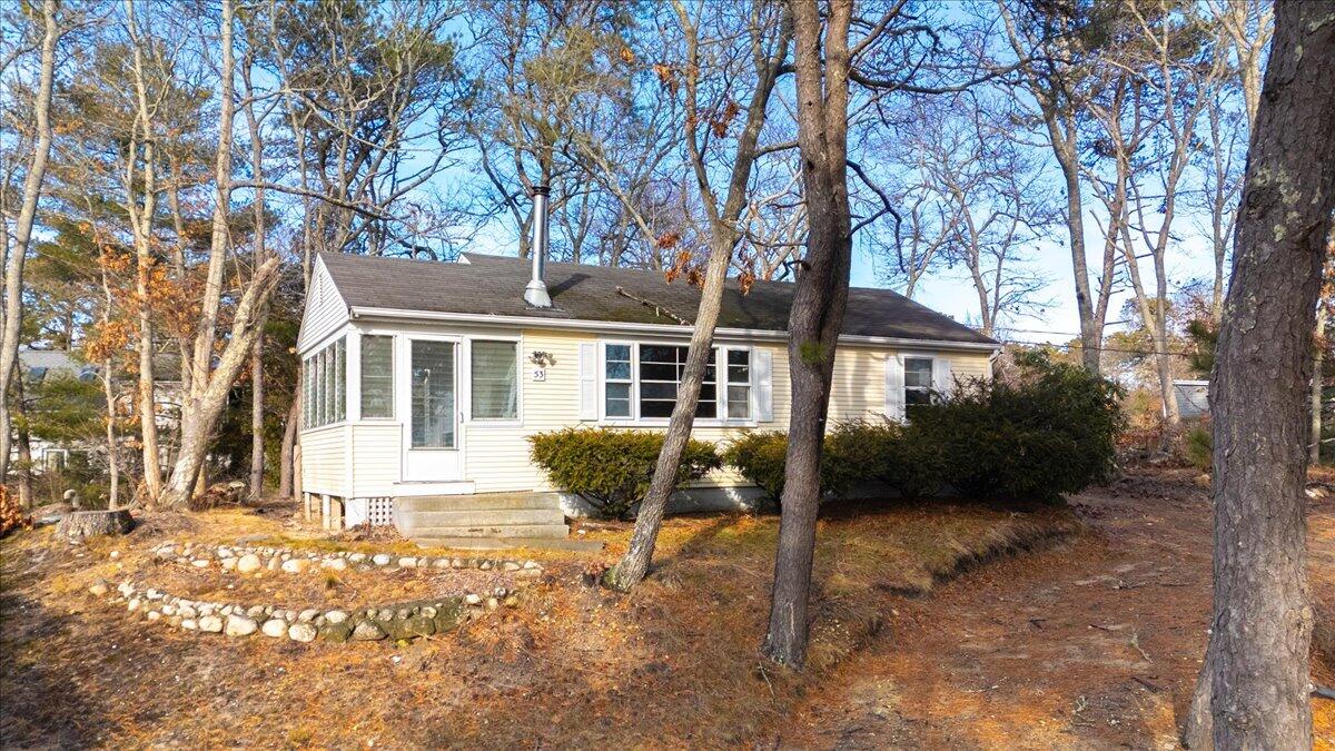 53 Carter's Bridge Road Plymouth, MA 02360 - Photo 16 of 30 a view of a house with a yard