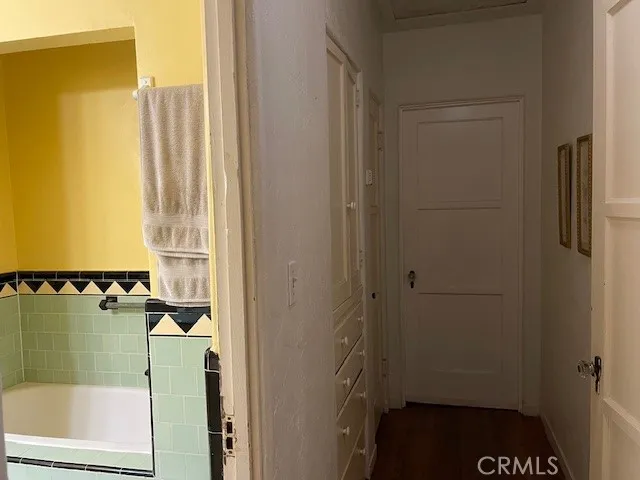 a view of a bathroom