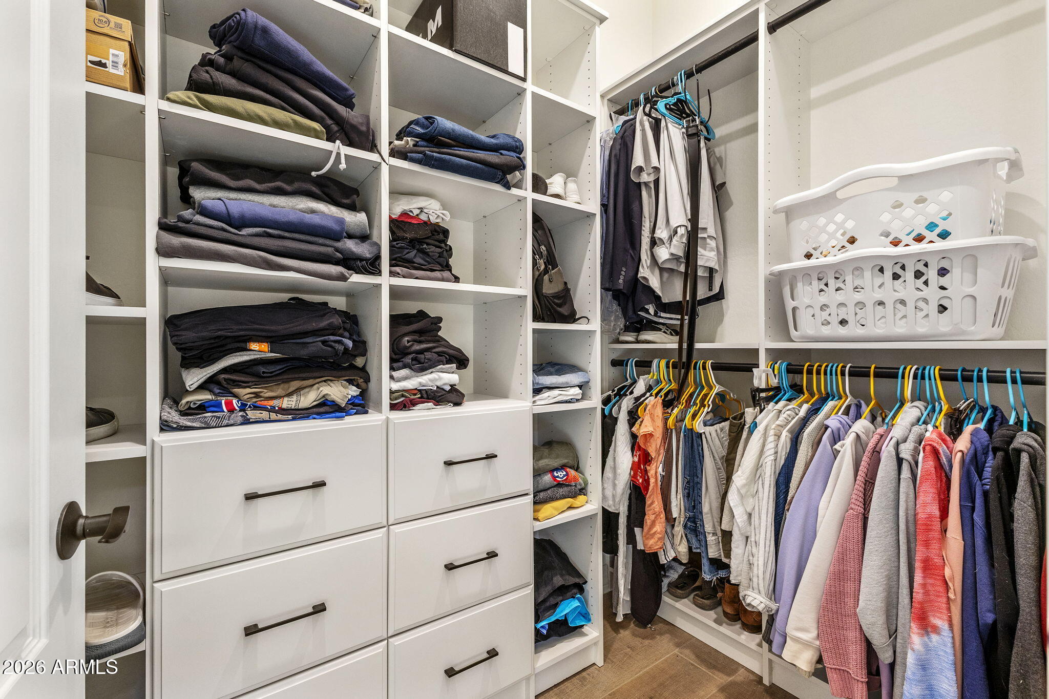 18785 East Blue Sky Drive Rio Verde, AZ 85263 - Photo 15 of 23 a view of walk in closet with clothes and shoes