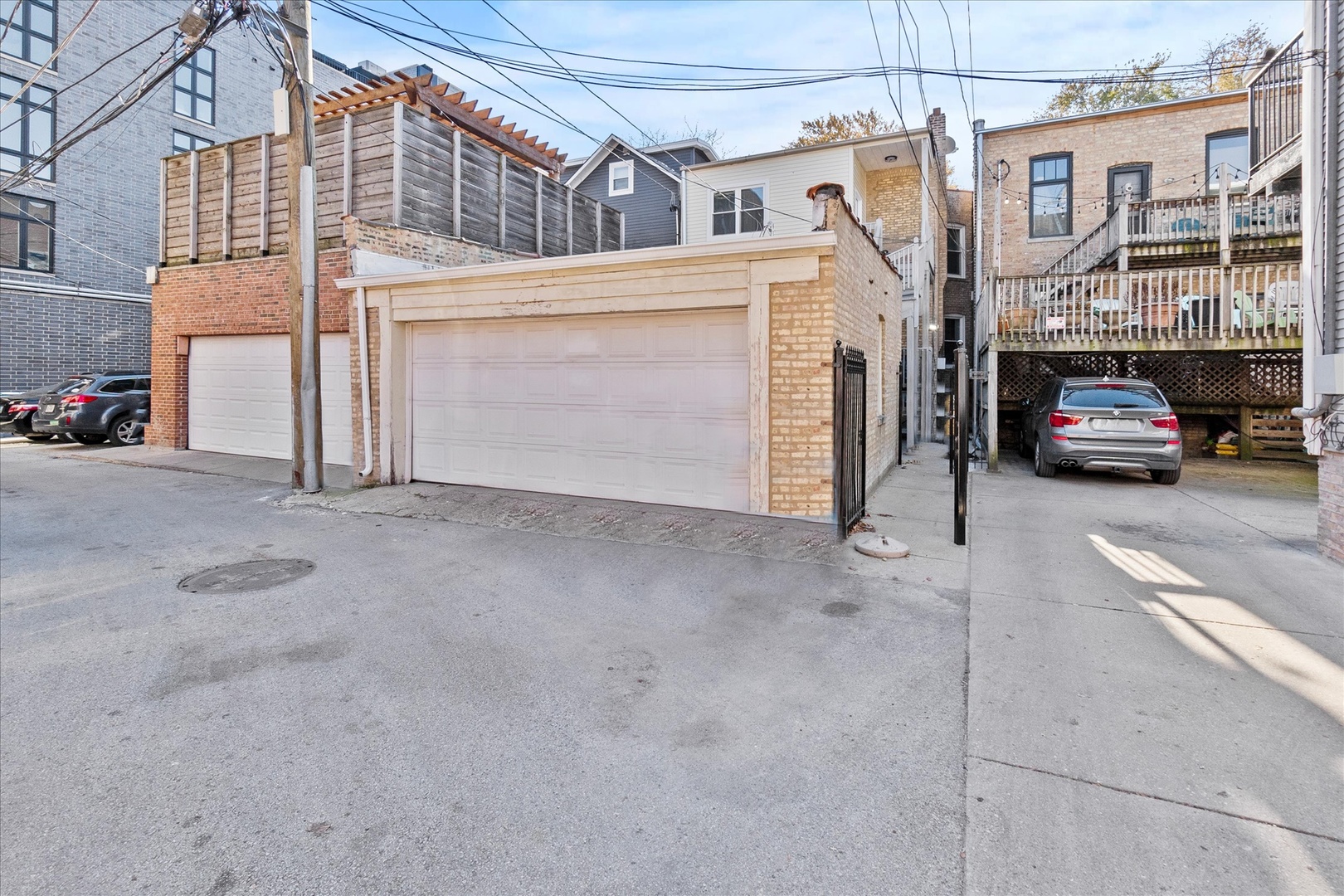 Undisclosed Address Chicago, IL 60614 - Photo 13 of 14 a view of a car park in front of house