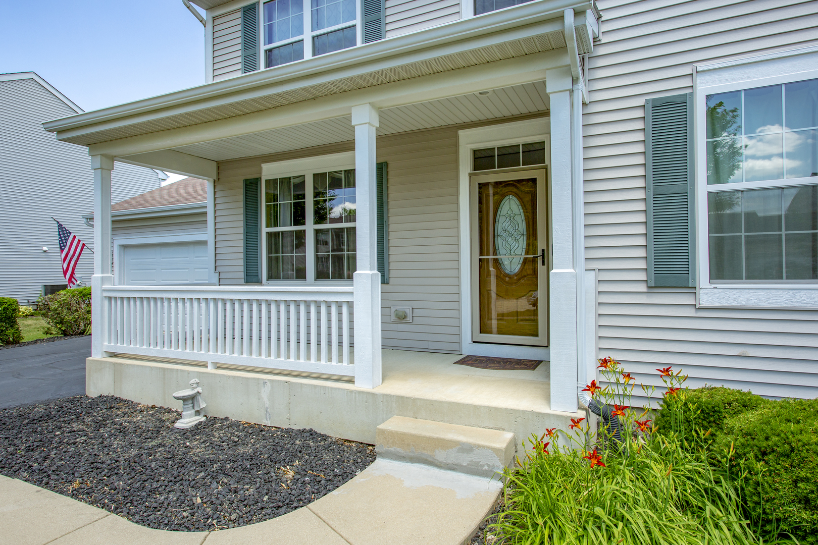 220 Stearn Drive Genoa, IL 60135 - Photo 5 of 42 a front view of a house