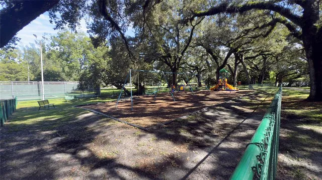 a view of a tennis court