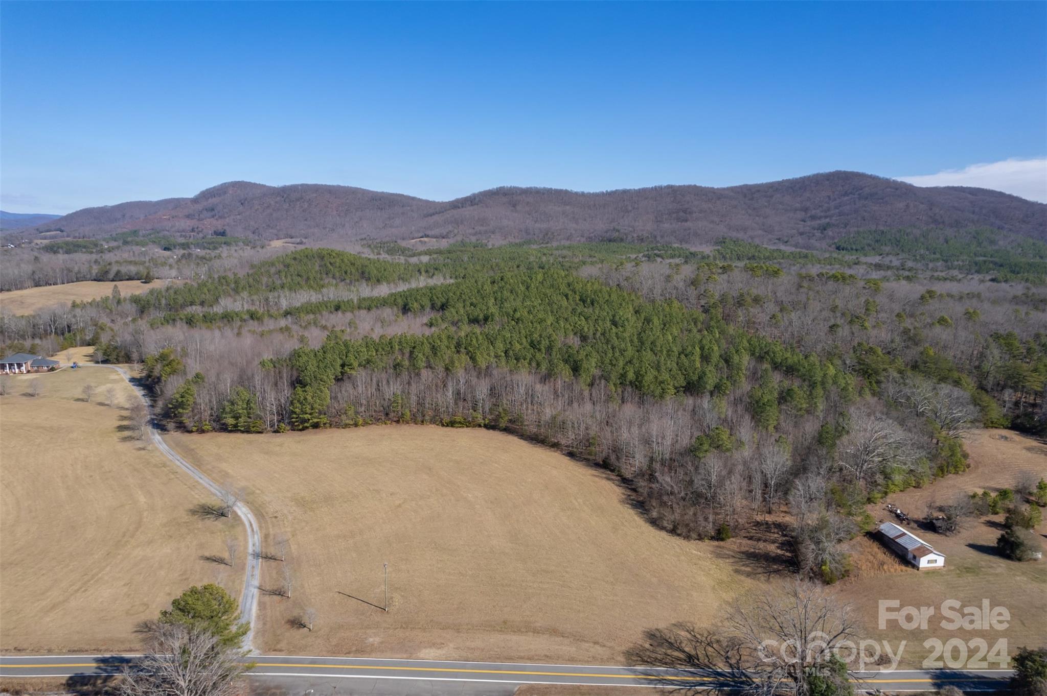 370 Depriest Road Bostic, NC 28018 - Photo 11 of 19 a view of a mountain with a yard