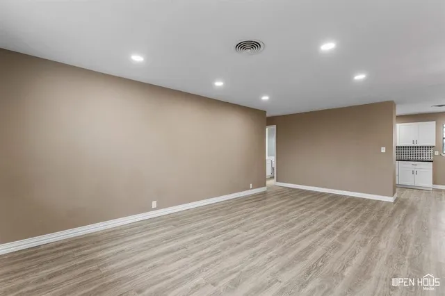 a view of empty room