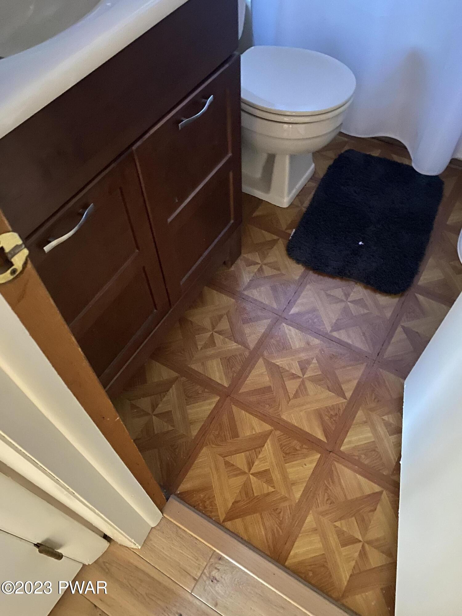 101 Maple Ridge Drive Hawley, PA 18428 - Photo 41 of 61 a bathroom with a toilet and a shower