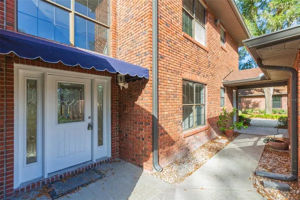 a view of outdoor space and trees