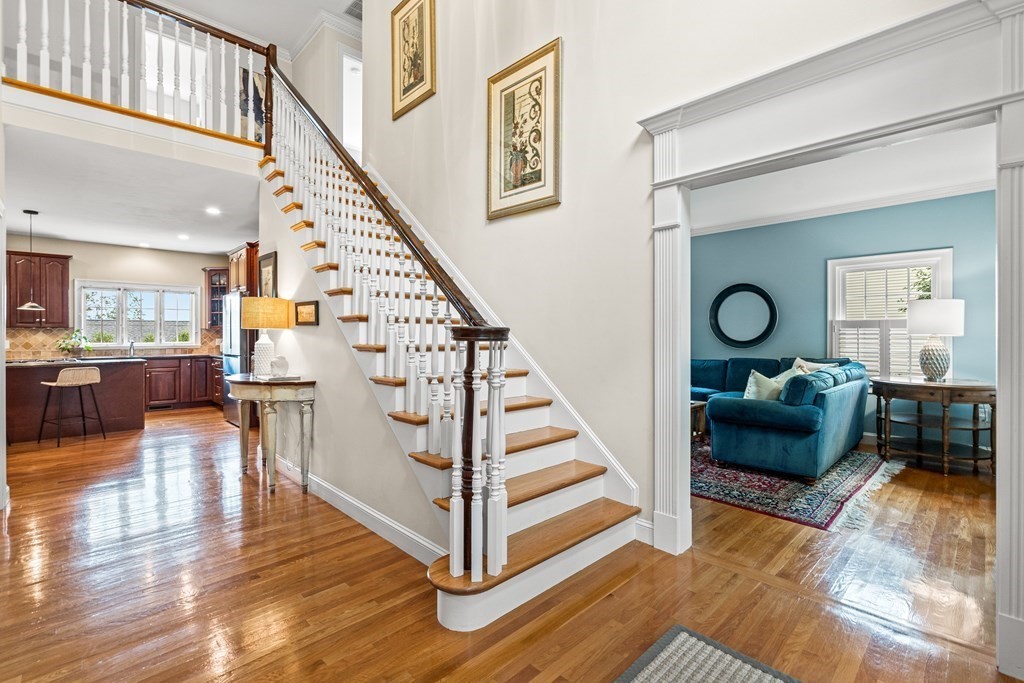 17 Crown Ridge Road Wellesley, MA 02482 - Photo 2 of 37 a view of entryway and hall with wooden floor