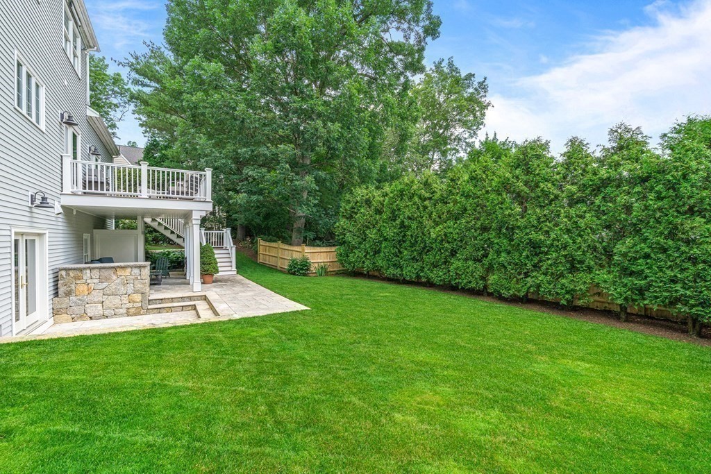 17 Crown Ridge Road Wellesley, MA 02482 - Photo 33 of 37 a view of a house with a yard porch and sitting area