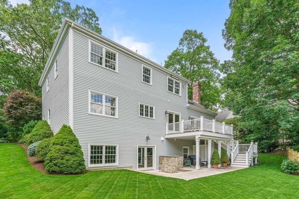 17 Crown Ridge Road Wellesley, MA 02482 - Photo 34 of 37 a view of a yard in front of house