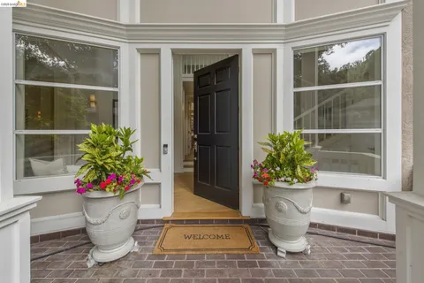 a view of a hallway with a hallway