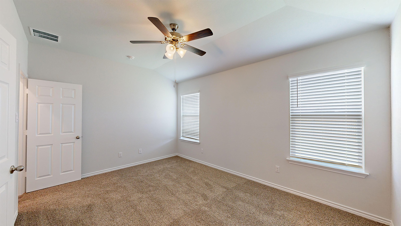 408 Creekfall Road Burnet, TX 78611 - Photo 11 of 21 a view of an empty room with a window
