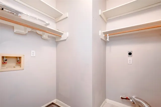 a view of a small space