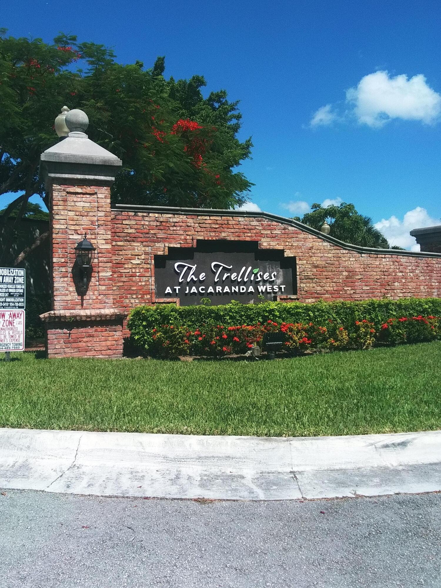 9727 North New River Canal Road, Unit 629 Plantation, FL 33324 - Photo 28 of 28 a view of a bench in front of house