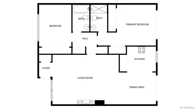 a picture of a floor plan