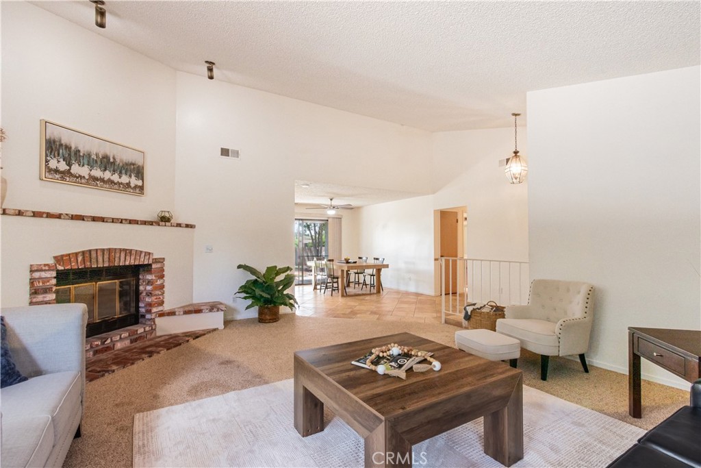 6825 Chardonnay Road Paso Robles, CA 93446 - Photo 9 of 18 Living room with wood burning fireplace