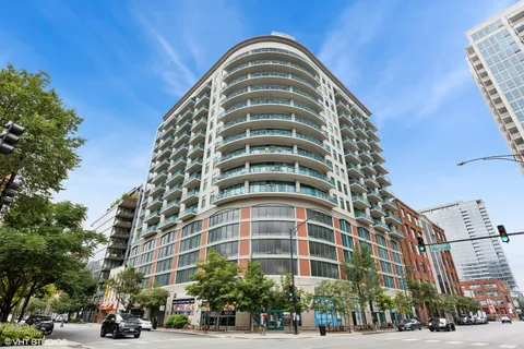 a front view of a building