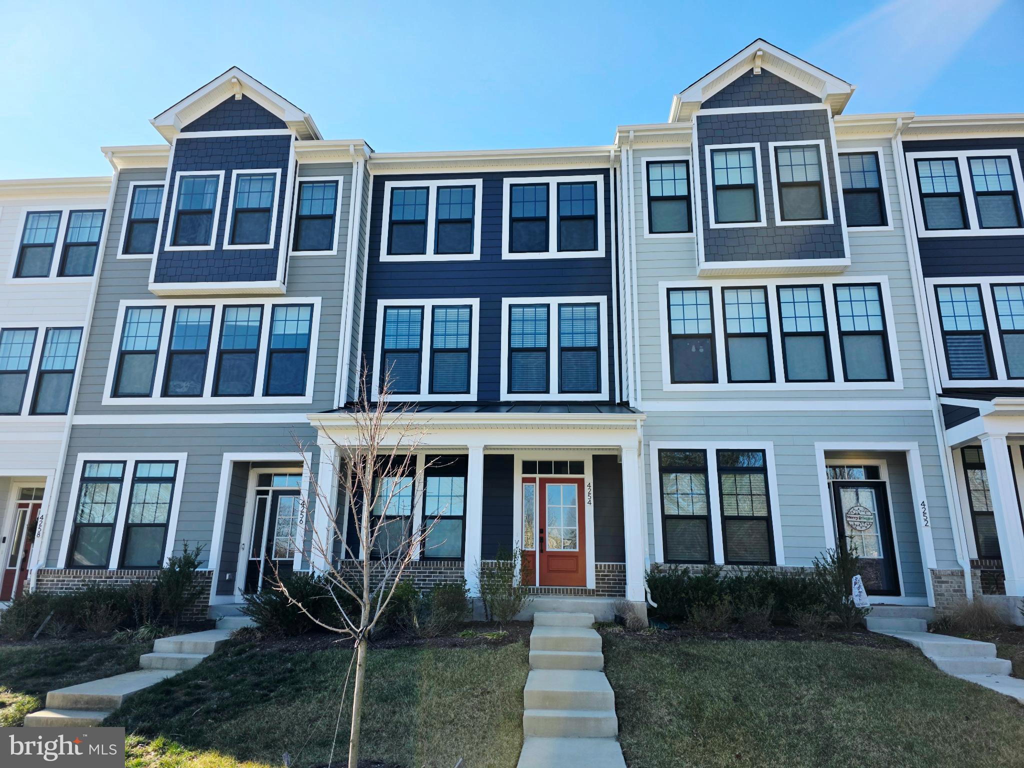 Charming townhomes with modern elegance.