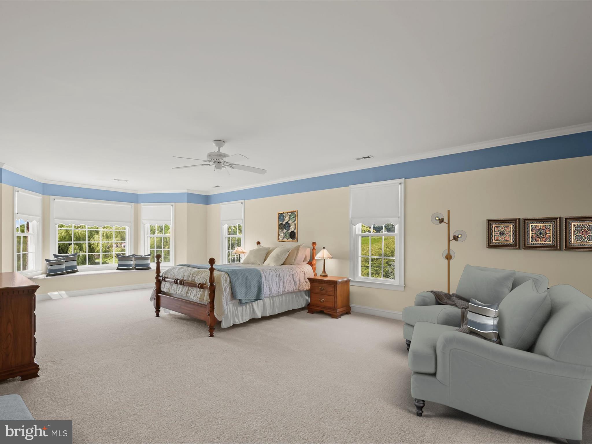 17580 Hardy Road Mount Airy, MD 21771 - Photo 29 of 74 Primary Bedroom & Sitting Area