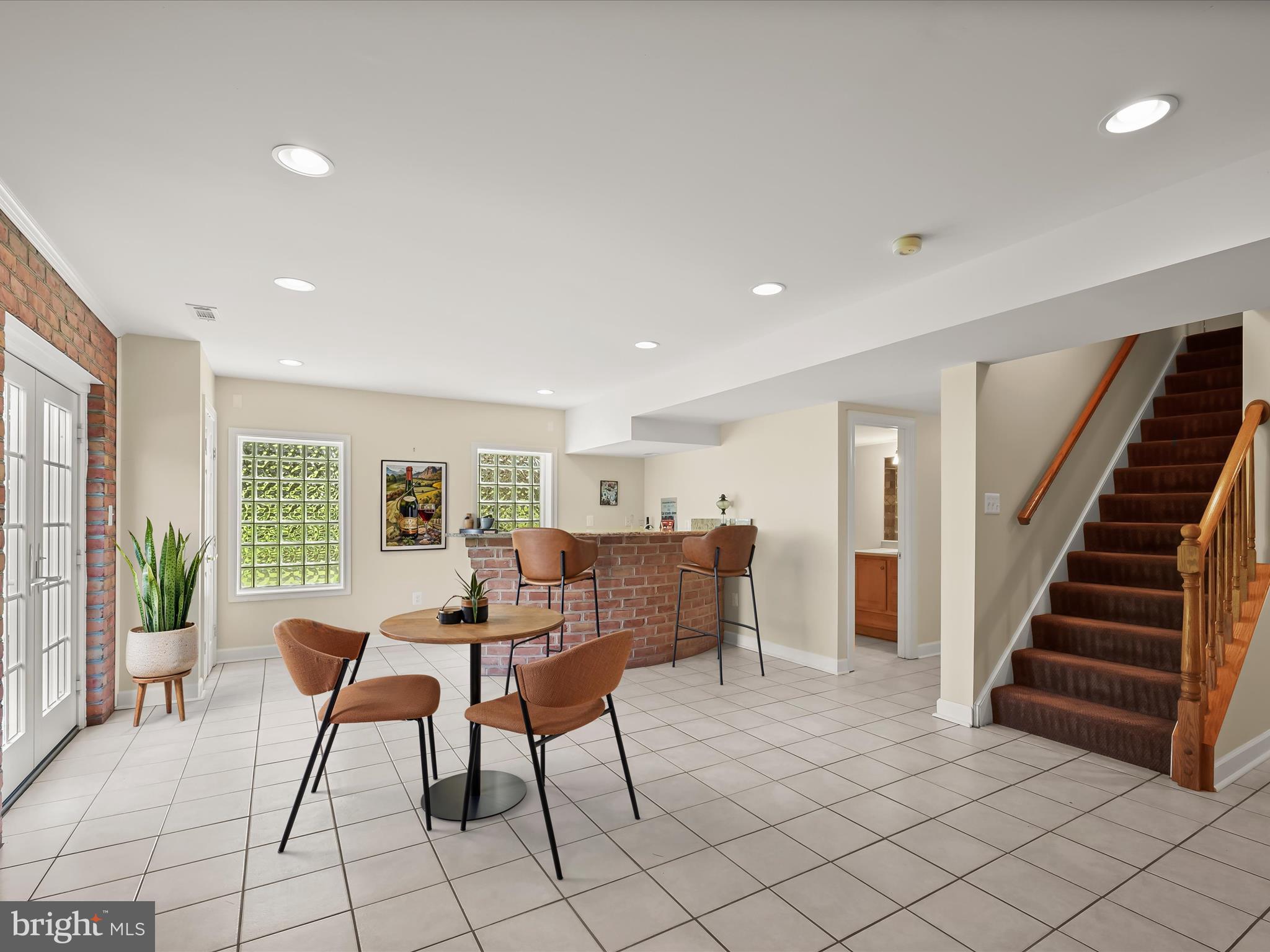 17580 Hardy Road Mount Airy, MD 21771 - Photo 42 of 74 Lower LVL Recreation Rm, Walk-Out & Full Bath