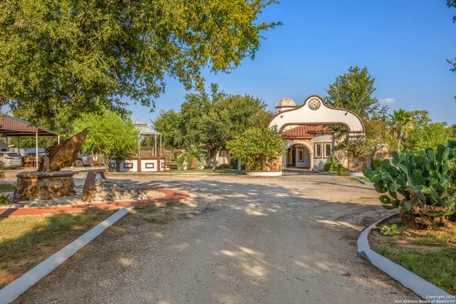 a view of a street with houses