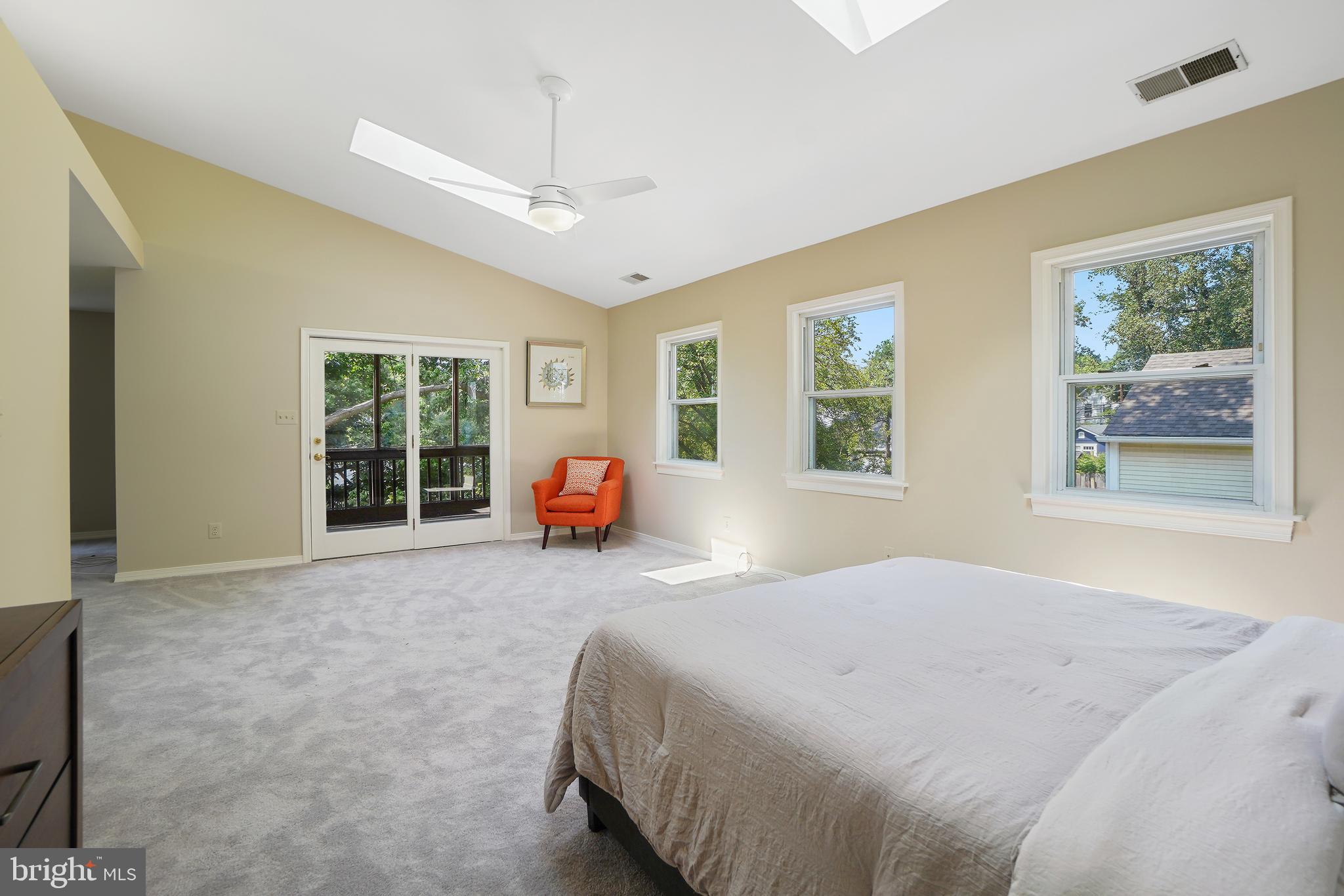 2215 Salisbury Road Silver Spring, MD 20910 - Photo 19 of 44 Primary Bedroom Suite with Skylights