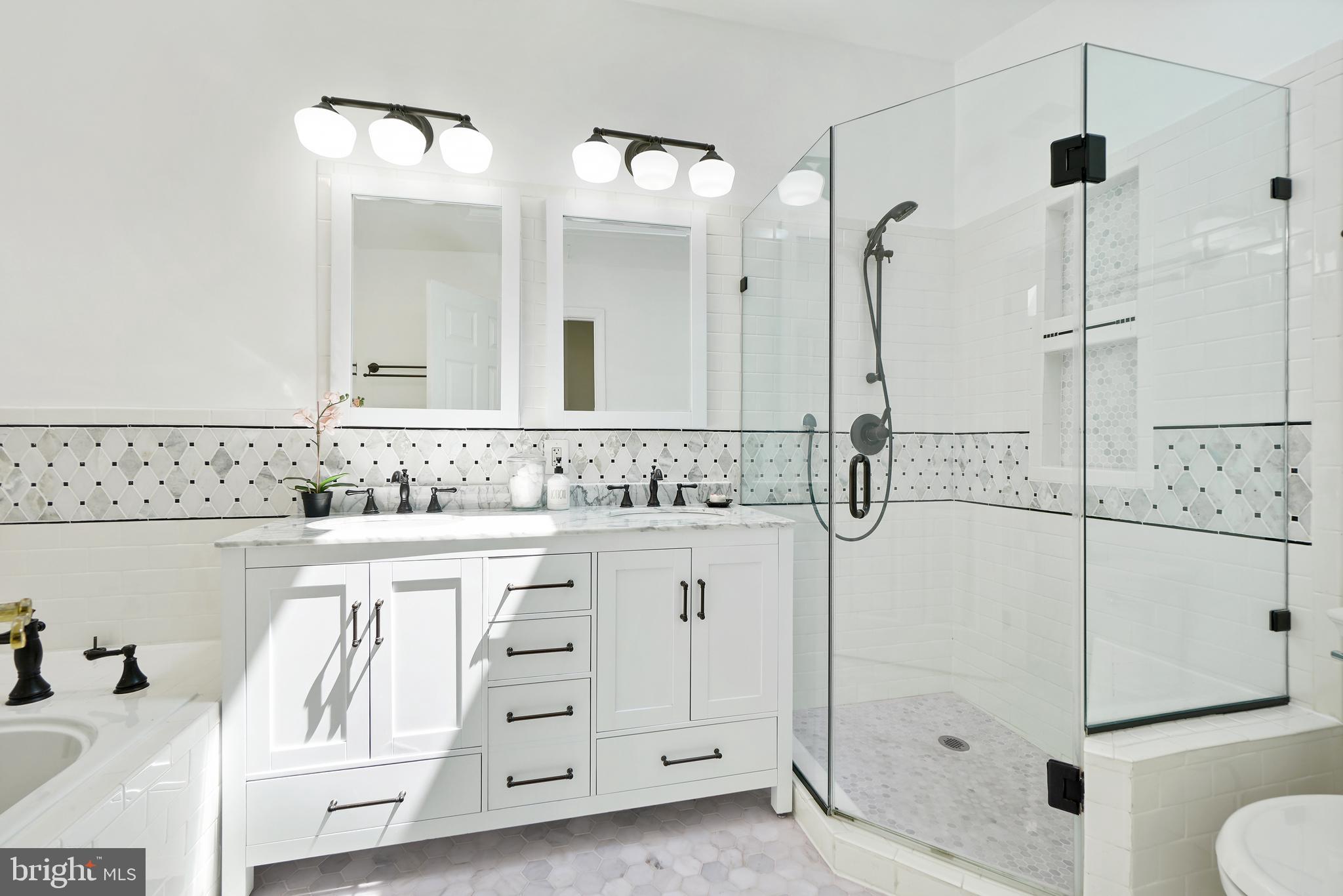 2215 Salisbury Road Silver Spring, MD 20910 - Photo 23 of 44 Gorgeous Renovated Primary Bathroom