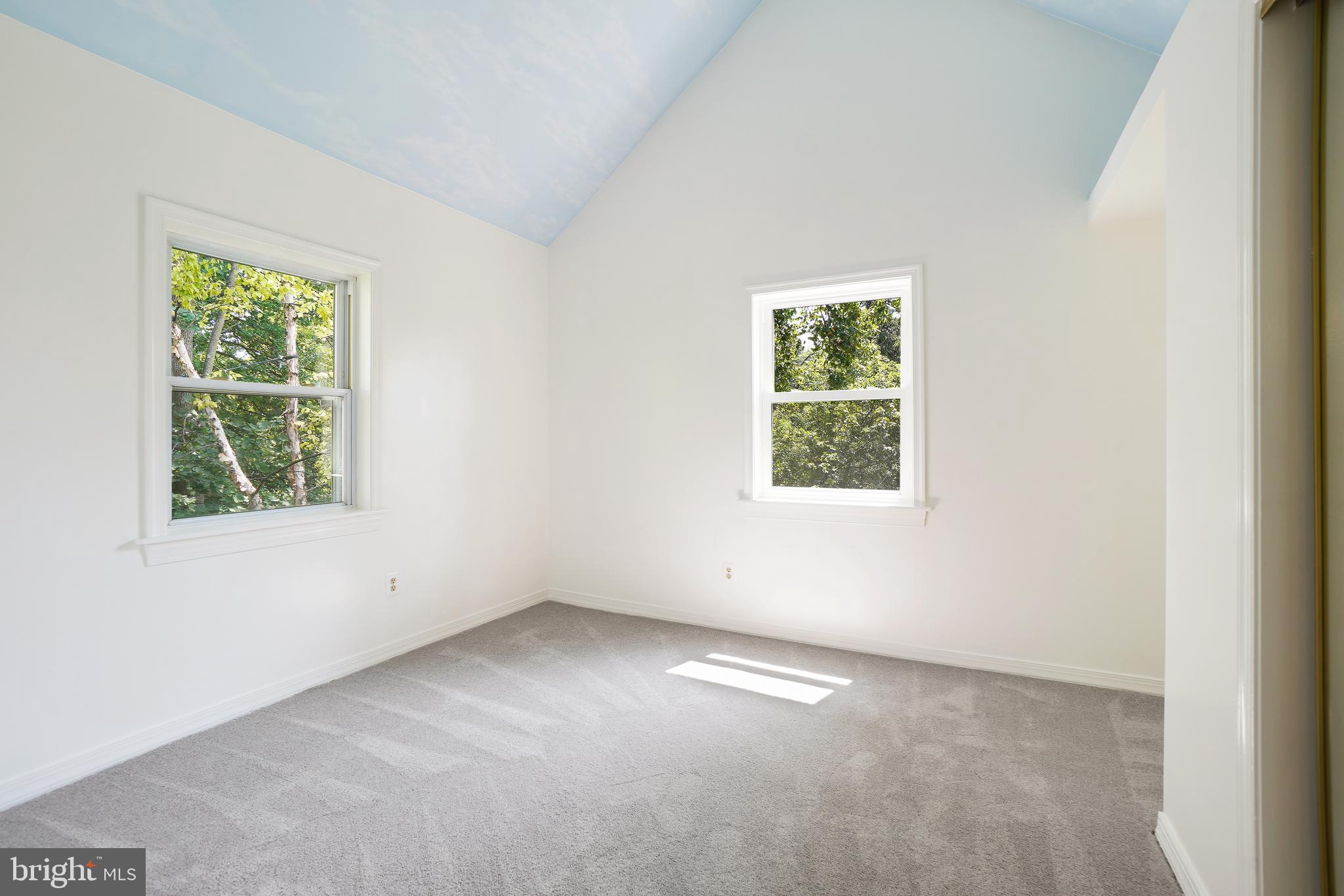 2215 Salisbury Road Silver Spring, MD 20910 - Photo 28 of 44 Fifth Bedroom with Vaulted Ceilings