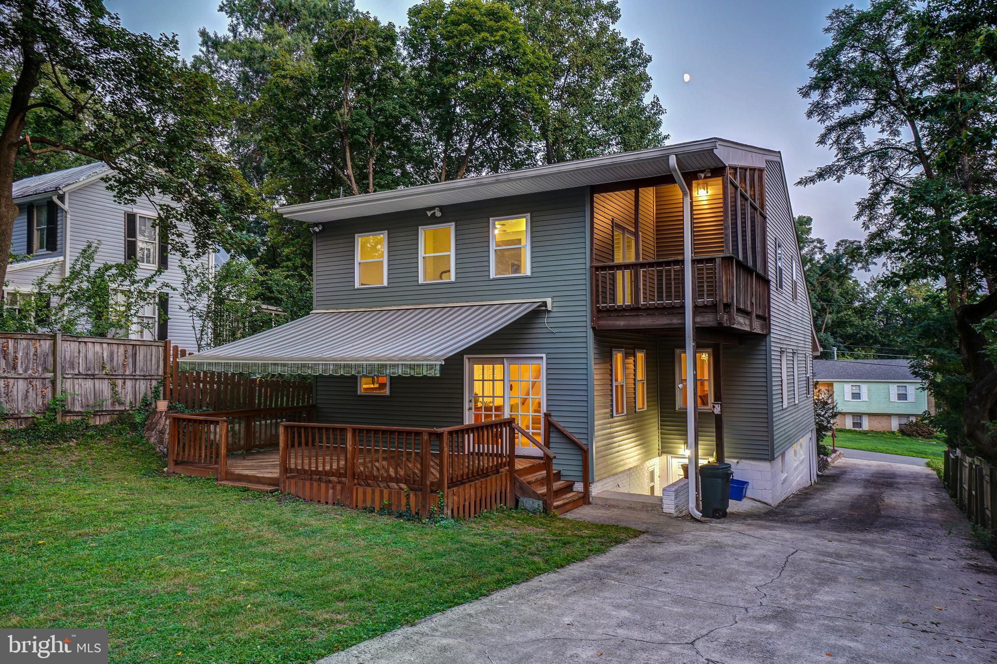 2215 Salisbury Road Silver Spring, MD 20910 - Photo 35 of 44 Exterior Rear at Dusk