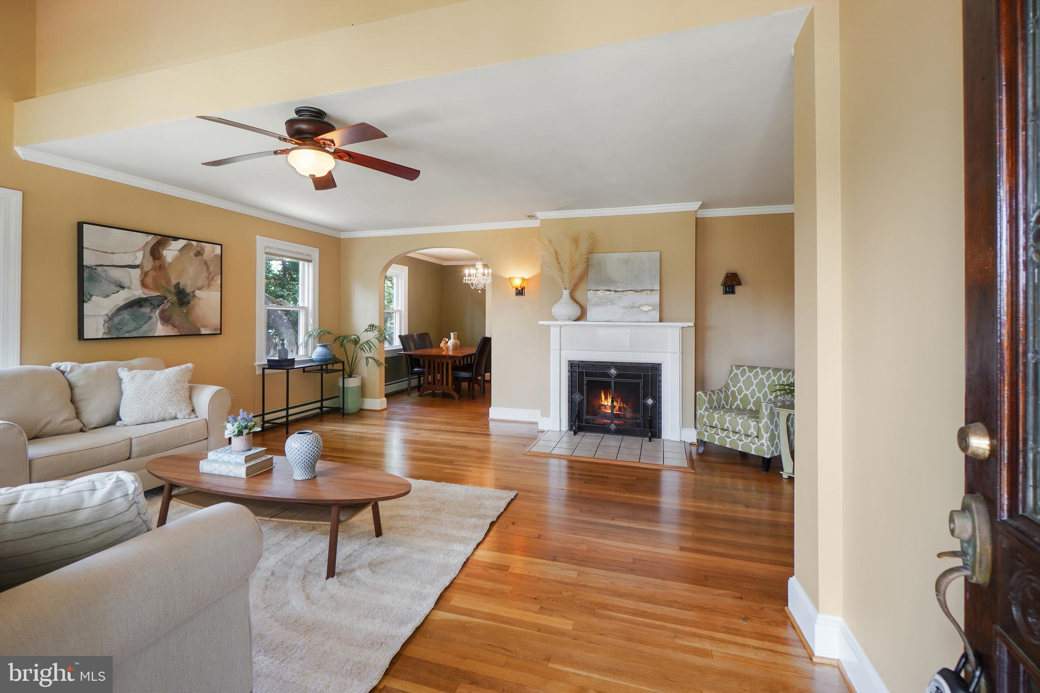 2215 Salisbury Road Silver Spring, MD 20910 - Photo 5 of 44 Sun-Drenched Living Room