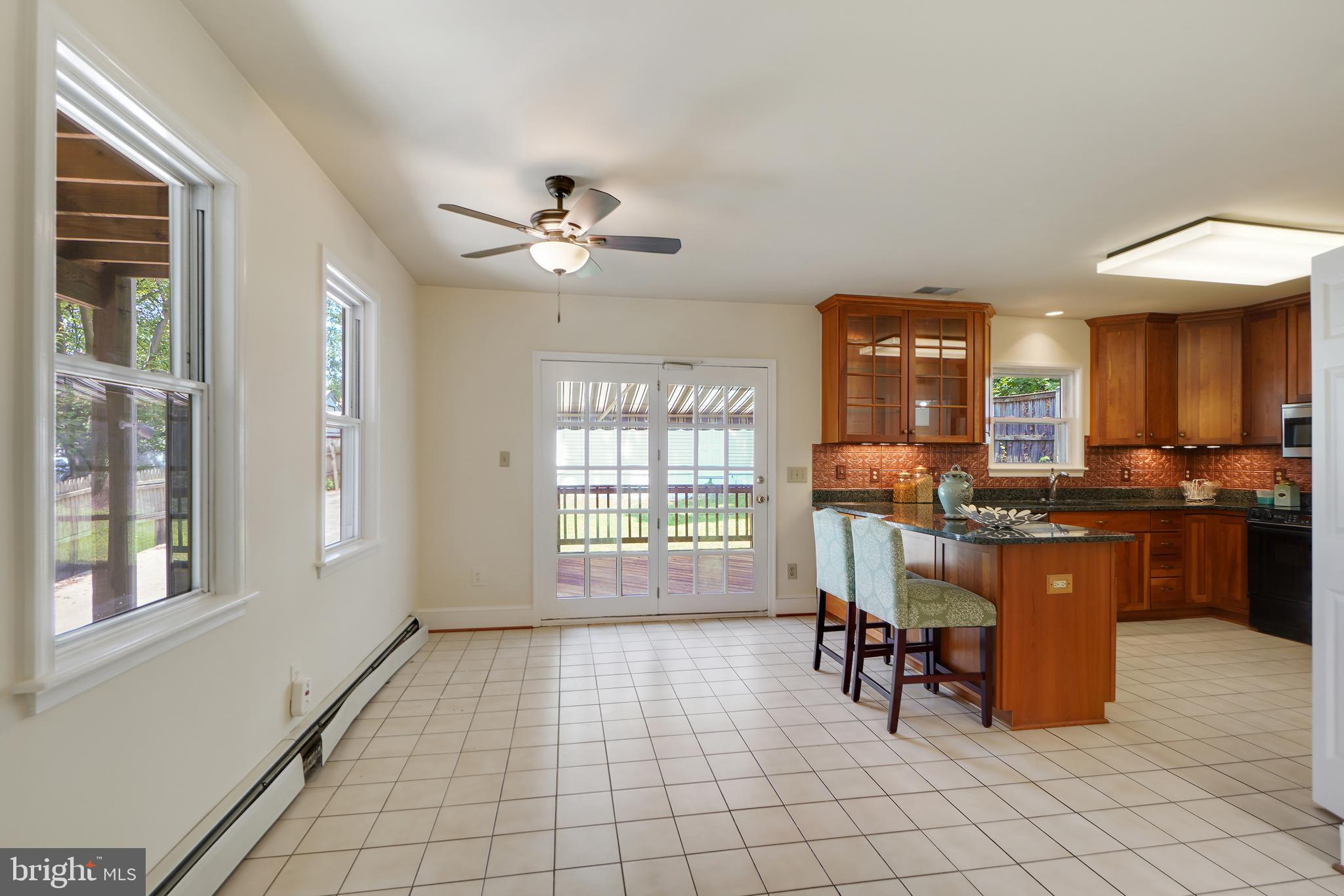2215 Salisbury Road Silver Spring, MD 20910 - Photo 10 of 44 Large Updated Kitchen with a Breakfast Area