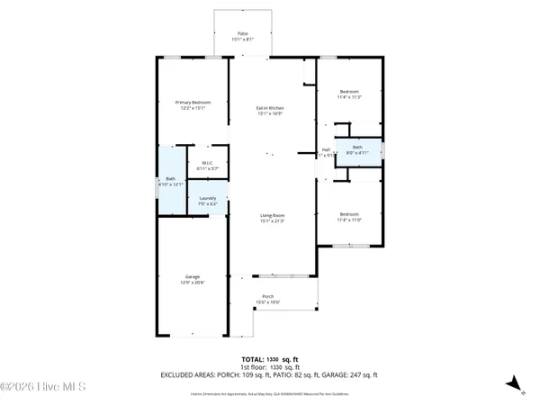 $324,900 | 107 Milam Court, Burgaw, NC 28425