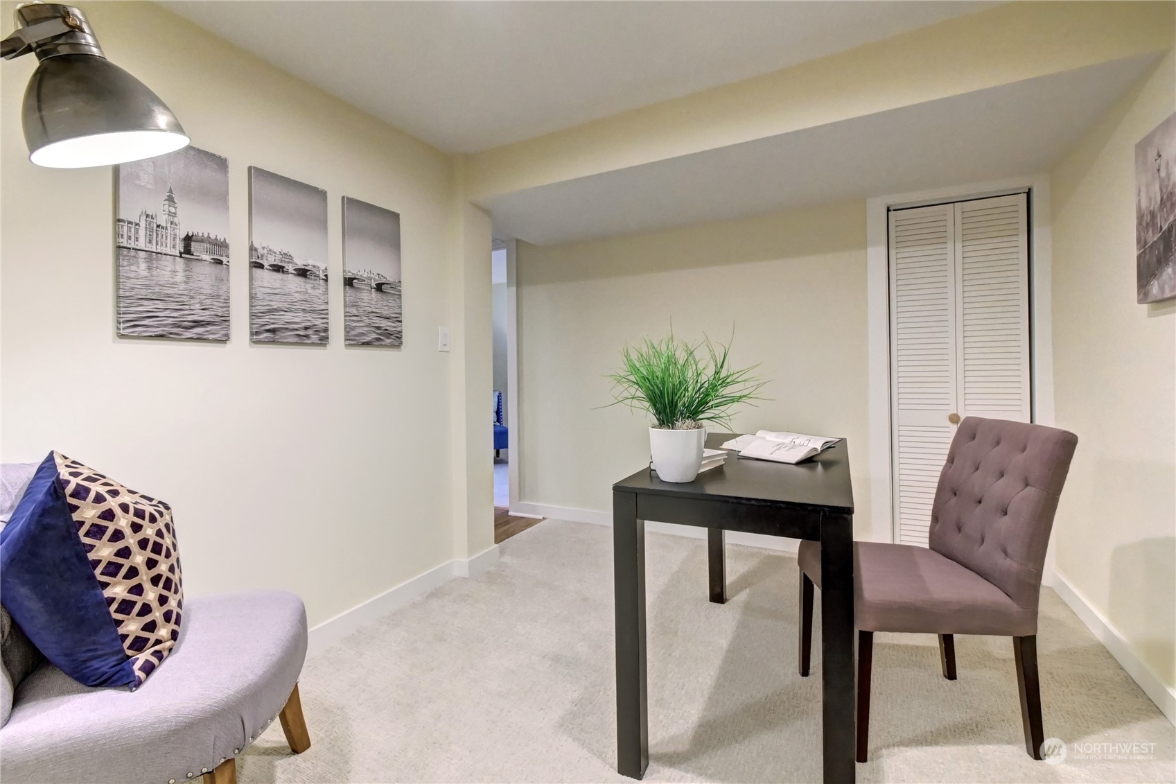 4041 48th Avenue Southwest Seattle, WA 98116 - Photo 20 of 28 a dining room with furniture and window