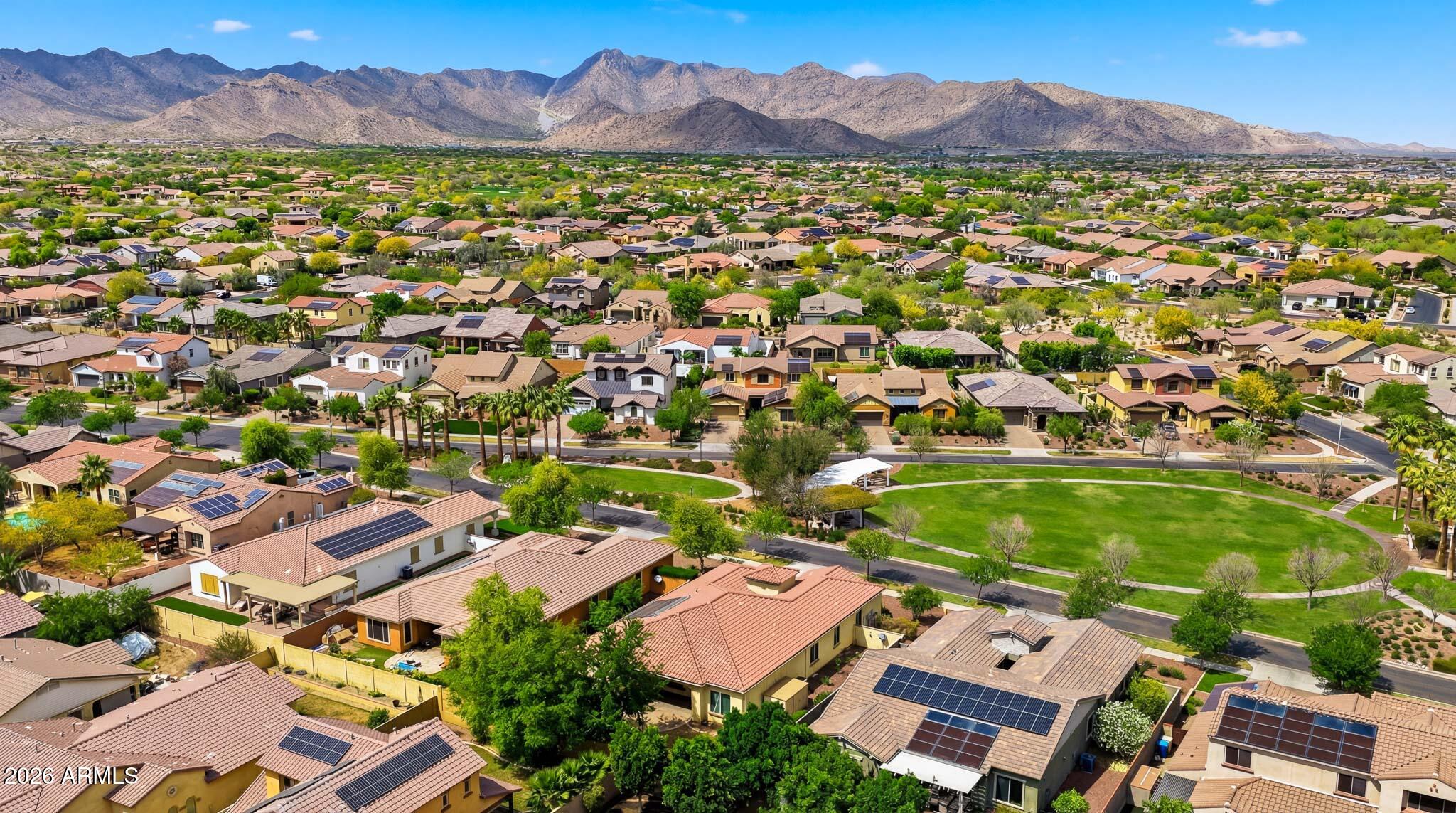 20441 West Hamilton Street Buckeye, AZ 85396 - Photo 47 of 88 a view of a city with a lake