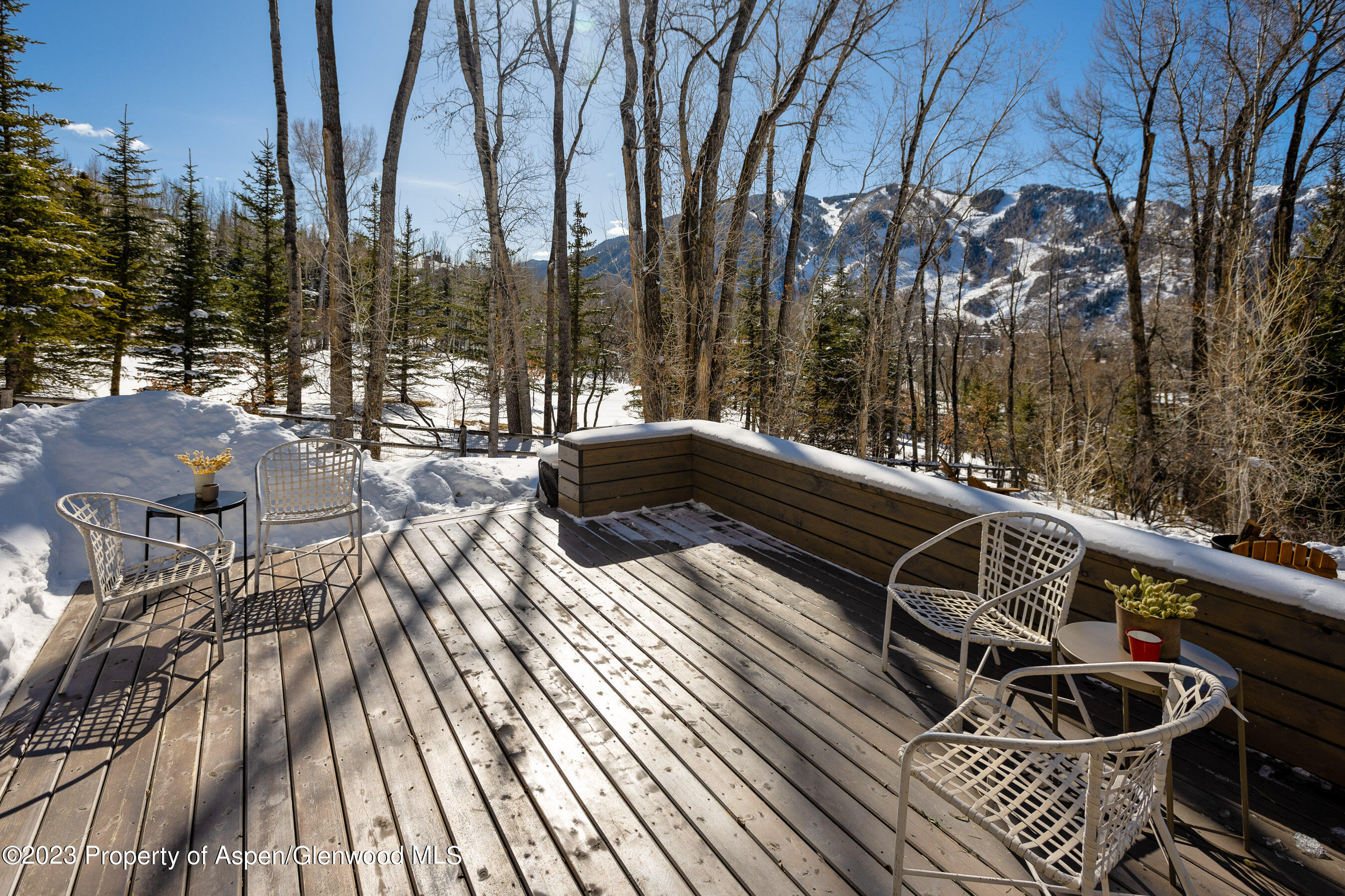 1036 Red Mountain Road Aspen, CO 81611 - Photo 26 of 37 a view of outdoor space with seating