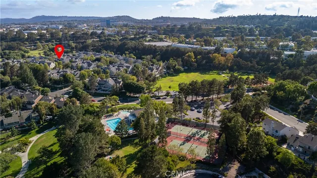 a view of a lake with a mountain