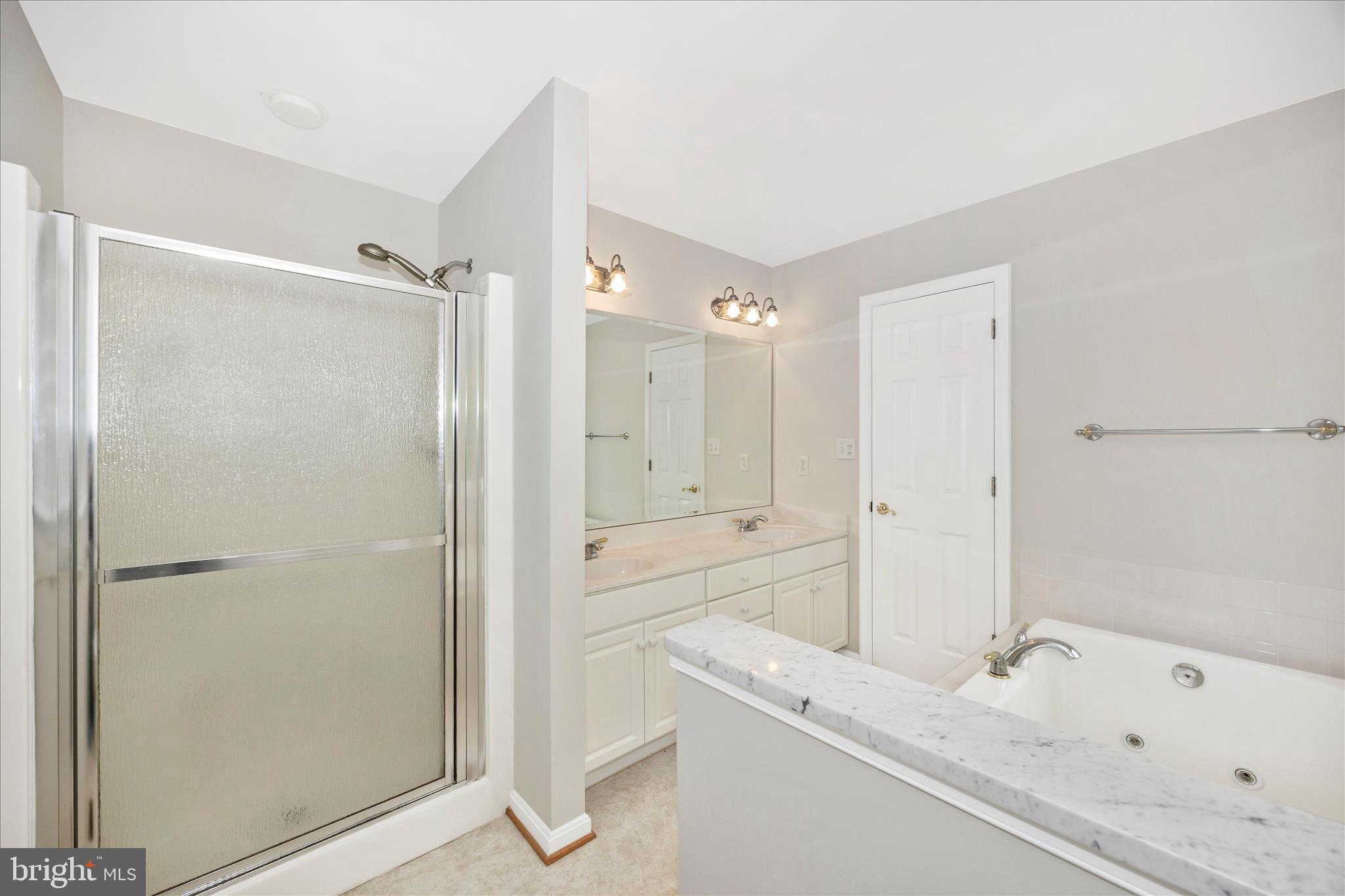 10393 Liberty Road Frederick, MD 21701 - Photo 8 of 47 Primary Bathroom - shower & separate jetted tub
