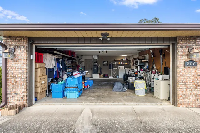 a view of a storage room with a lot of stuff