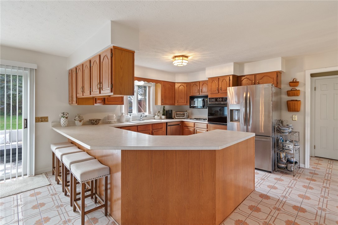 5817 East Henrietta Road Rush, NY 14543 - Photo 27 of 47 The kitchen - SO MUCH COUNTER space for plenty of