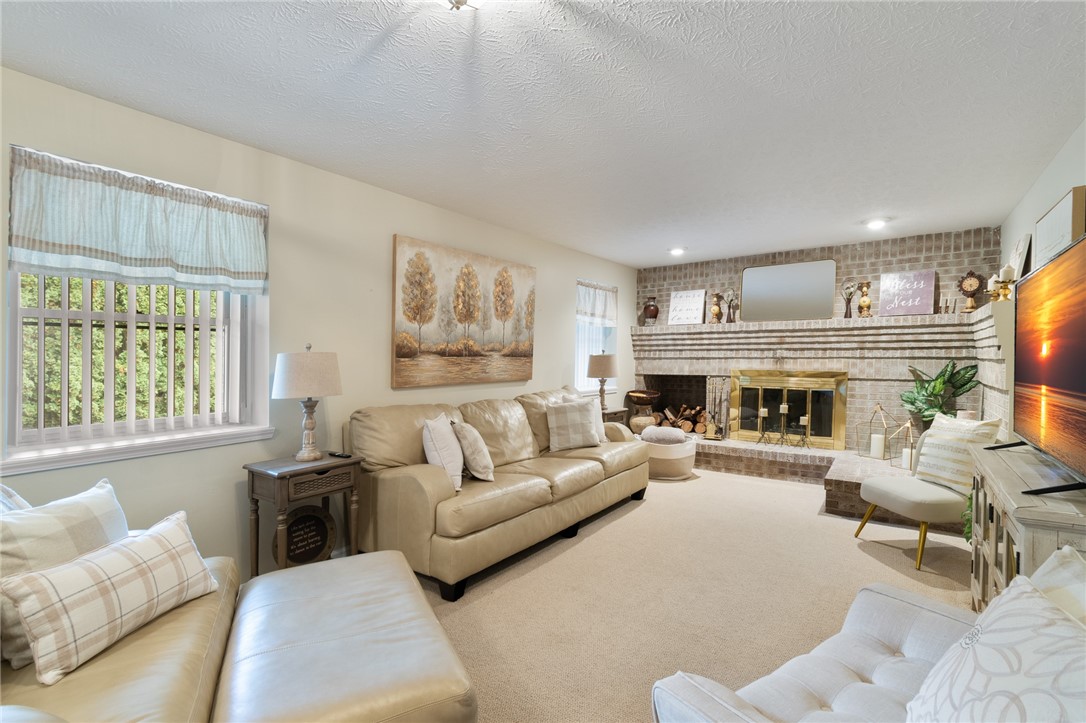 5817 East Henrietta Road Rush, NY 14543 - Photo 9 of 47 This room has a fireplace- there are two! One gas,