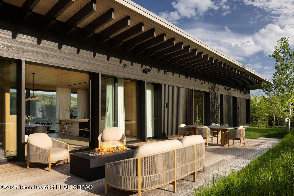 2205 Pemmican Road Jackson, WY 83001 - Photo 10 of 31 Back Deck