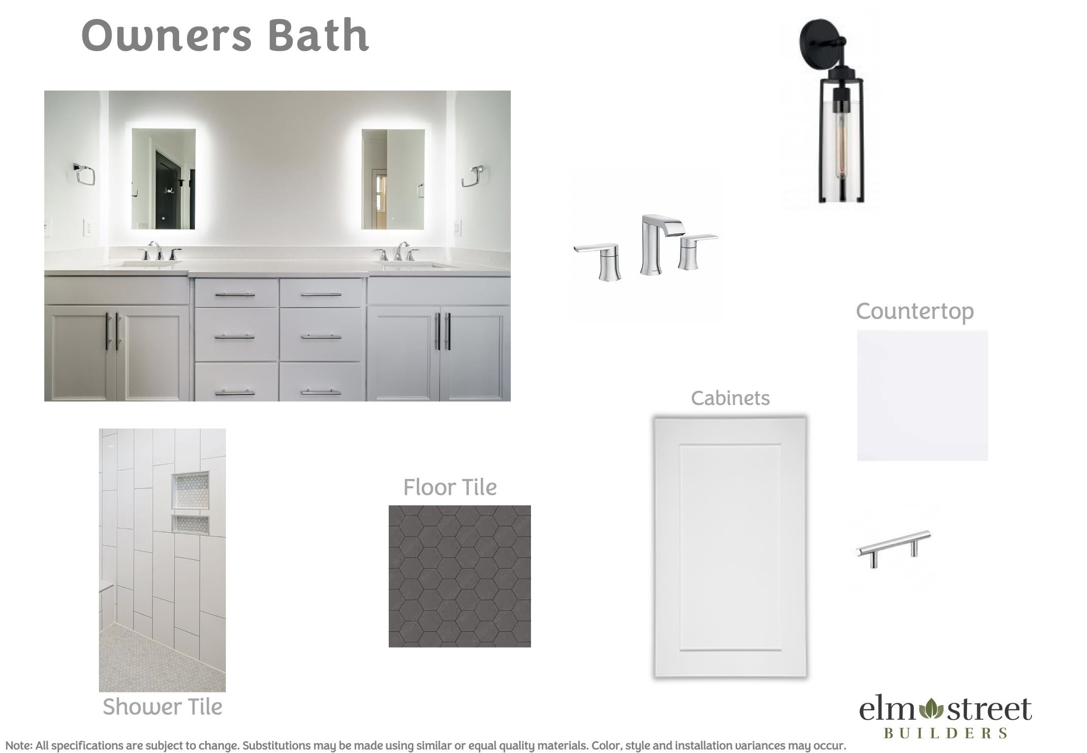 5410 Garrett Road Durham, NC 27707 - Photo 6 of 8 a bathroom with a sink a mirror and a bathtub