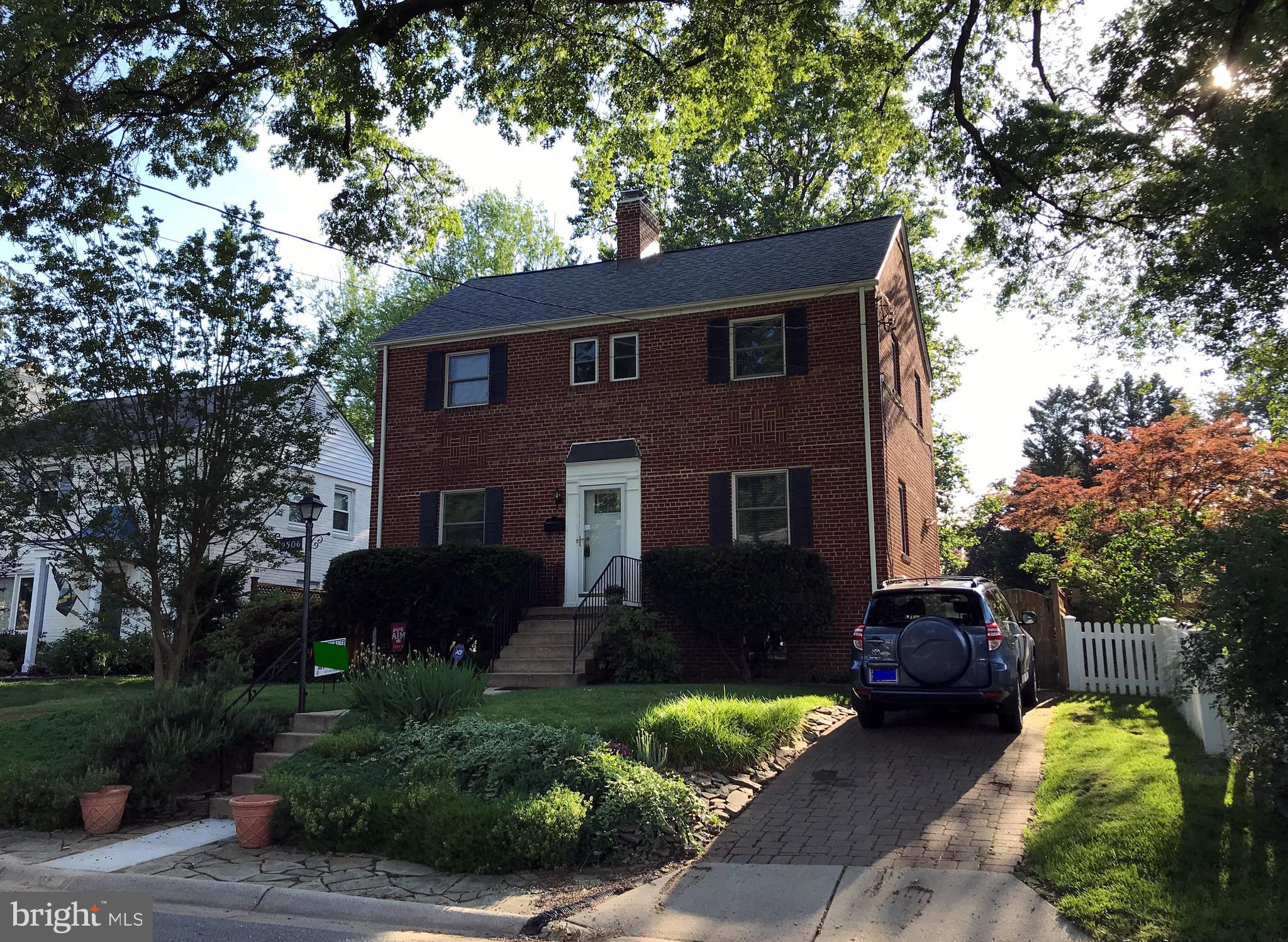 9506 Wire Avenue Silver Spring, MD 20901 - Photo 72 of 72 1948 Colonial Traditional Floor Plan
