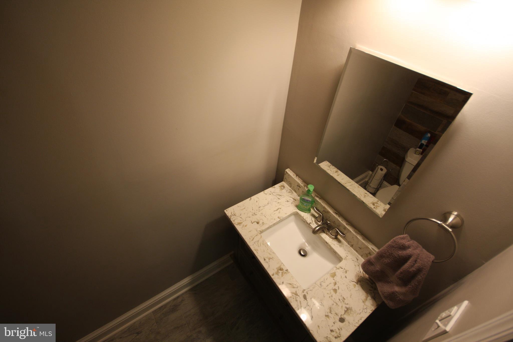 9506 Wire Avenue Silver Spring, MD 20901 - Photo 26 of 72 The Upgraded Powder Room on the Main Floor
