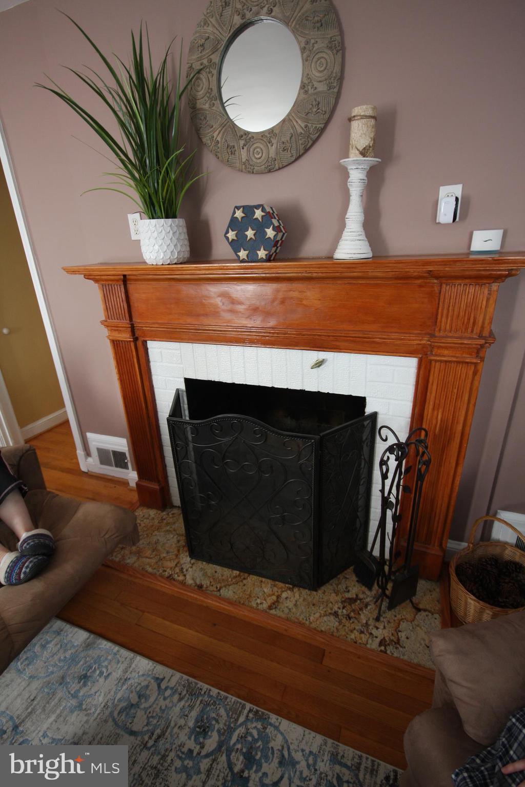 9506 Wire Avenue Silver Spring, MD 20901 - Photo 63 of 72 Wood Burning Fireplace Living Room