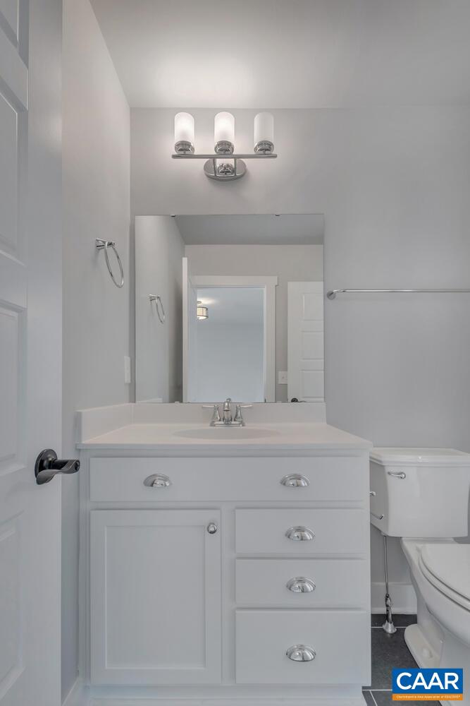 169 Agatha Ridge Lane Crozet, VA 22932 - Photo 58 of 73 a bathroom with a sink a toilet and a mirror