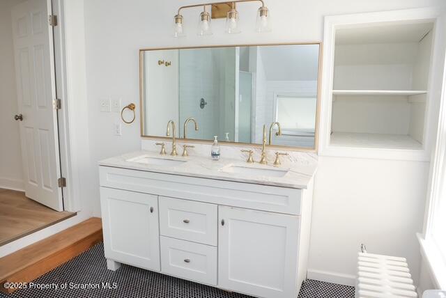 220 Clark Avenue Clarks Summit, PA 18411 - Photo 20 of 25 a bathroom with a sink and a mirror
