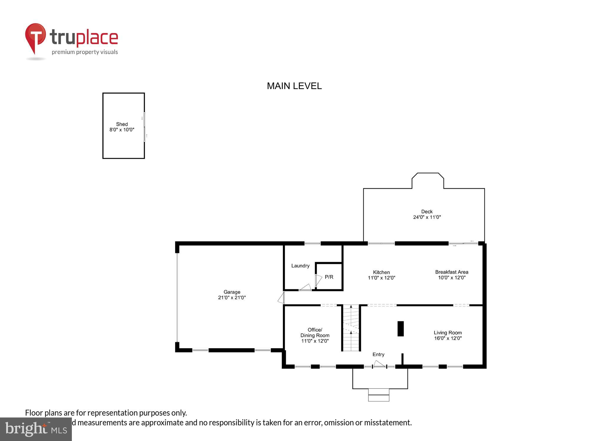 1904 Ridgewood Road Hanover, MD 21076 - Photo 55 of 77 Main Level Floor Plan