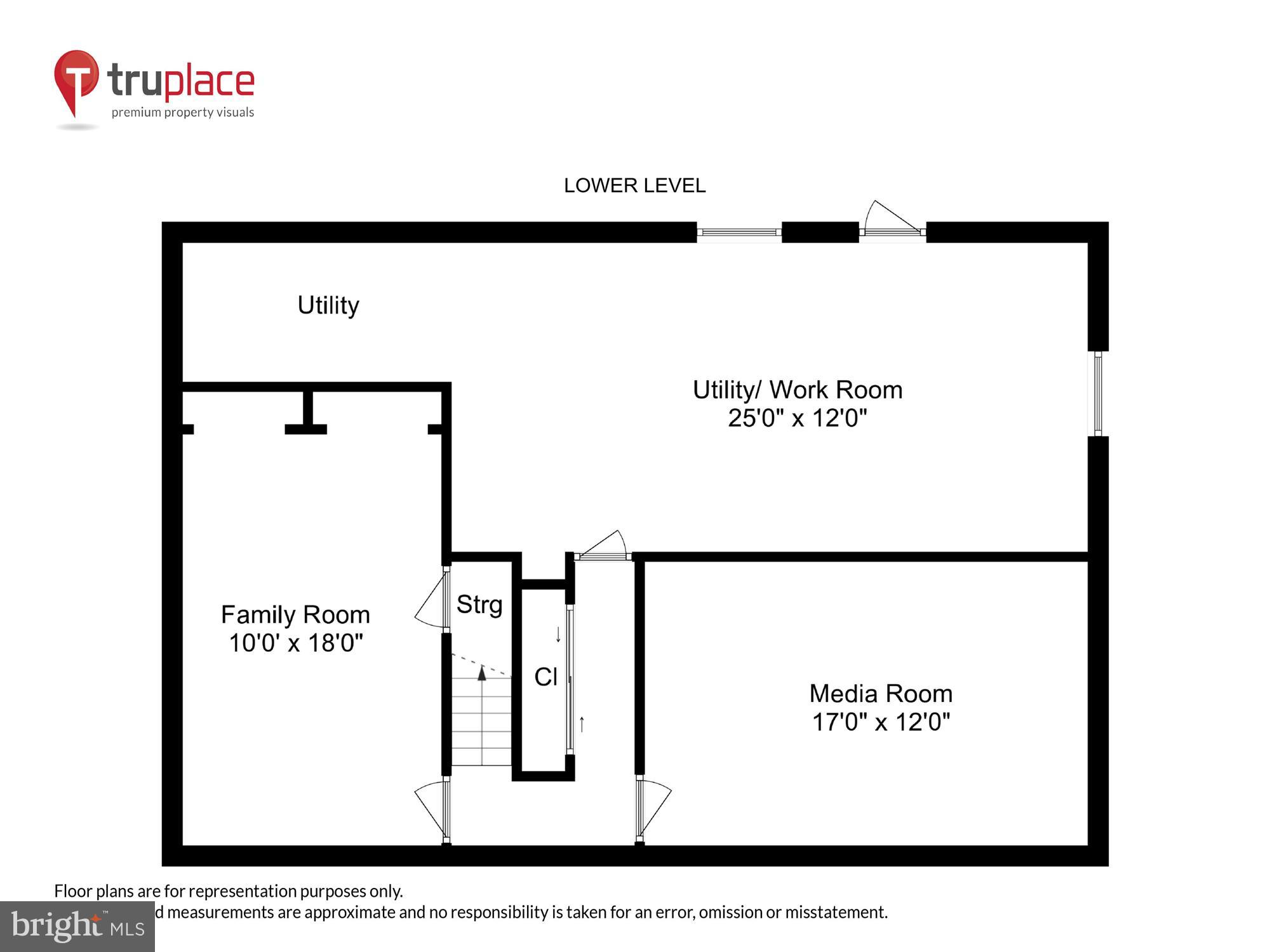 1904 Ridgewood Road Hanover, MD 21076 - Photo 57 of 77 Lower Level Floor Plan