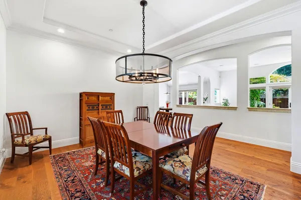 a view of workspace with a window