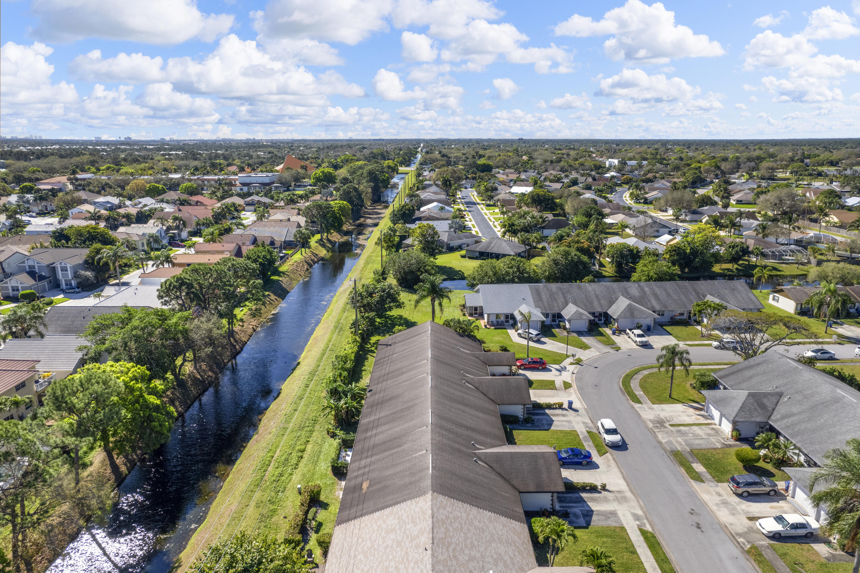 197 Bent Arrow Drive Jupiter, FL 33458 - Photo 29 of 33 an aerial view of a house with a swimming pool yard and outdoor seating